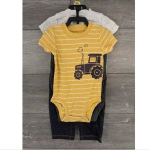 Carter's Baby Boys 4pc Mix & Match Truck set Size 6 months